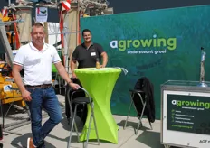 Frans Walhout en Richard Noordijk van Agrowing, zij hebben alles voor groeiondersteuning